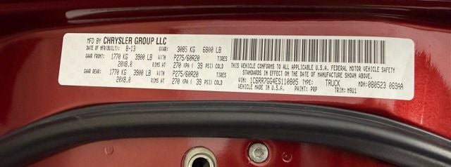 2014 RAM 1500 Big Horn