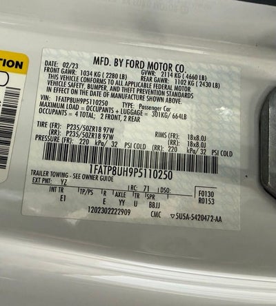 2023 Ford Mustang EcoBoost Premium