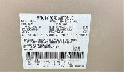 2017 Ford Explorer XLT