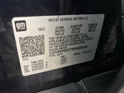 2021 Chevrolet Tahoe LT