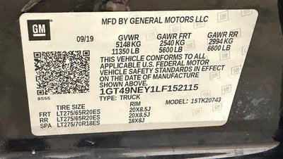 2020 GMC Sierra 2500HD SLT