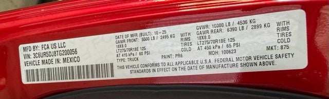 2026 RAM 2500 Big Horn