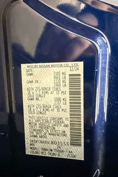 2025 Nissan Rogue SV