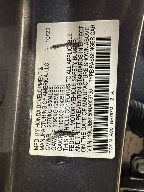 2022 Acura TLX A-Spec Package SH-AWD