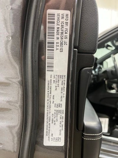 2021 Jeep Grand Cherokee 80th Anniversary Edition