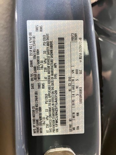 2026 Ford Escape Hybrid ST-Line Select