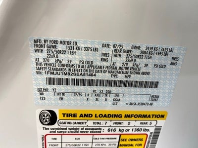 2025 Ford Expedition Platinum