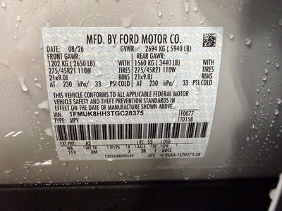 2026 Ford Explorer Platinum