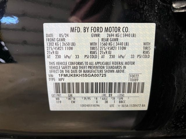 2025 Ford Explorer ST-Line