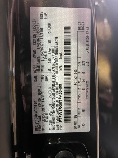 2026 Ford F-150 Raptor