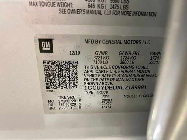 2020 Chevrolet Silverado 1500 LT