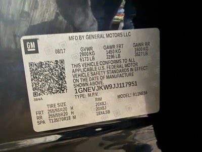 2018 Chevrolet Traverse Premier