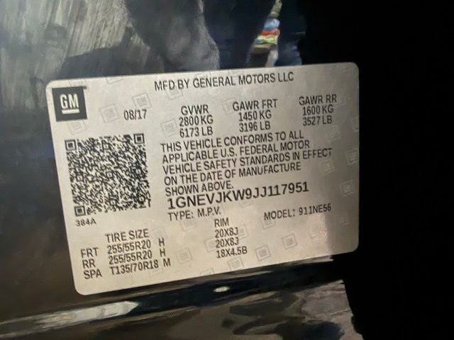 2018 Chevrolet Traverse Premier