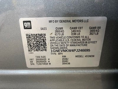 2023 Chevrolet Traverse High Country