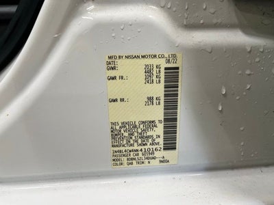 2022 Nissan Altima 2.5 SR