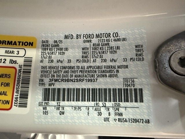 2025 Ford Bronco Sport Big Bend