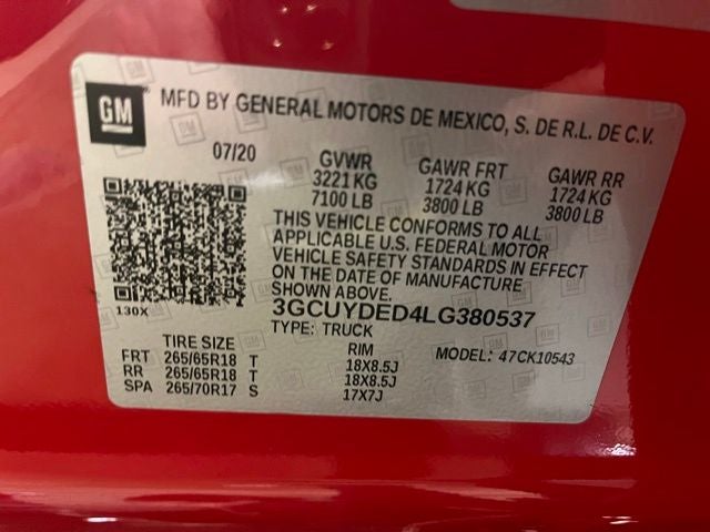 2020 Chevrolet Silverado 1500 LT