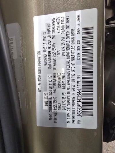 2024 Mazda Mazda CX-5 2.5 Carbon Turbo