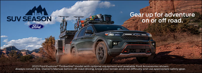 SUV Season Banner
